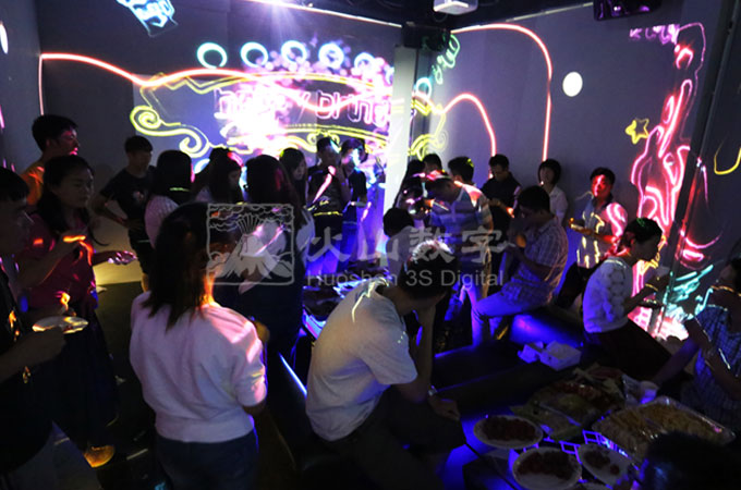 火山数字沉浸式ktv生日party狂欢!
